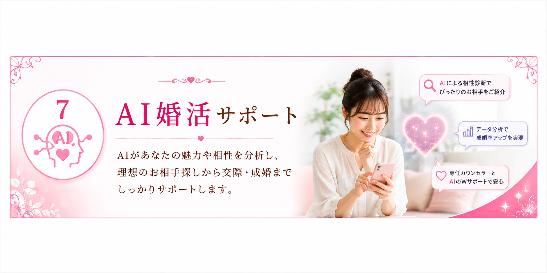 AI婚活サポート